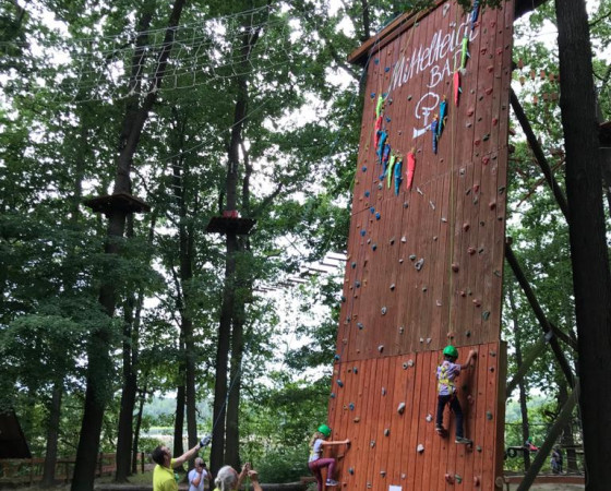 Kletterwand: Bezwinge den Mount Mittelteich