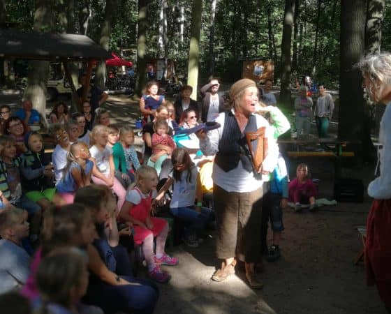 Märchenpicknick im Hochseilgarten am Mittelteich